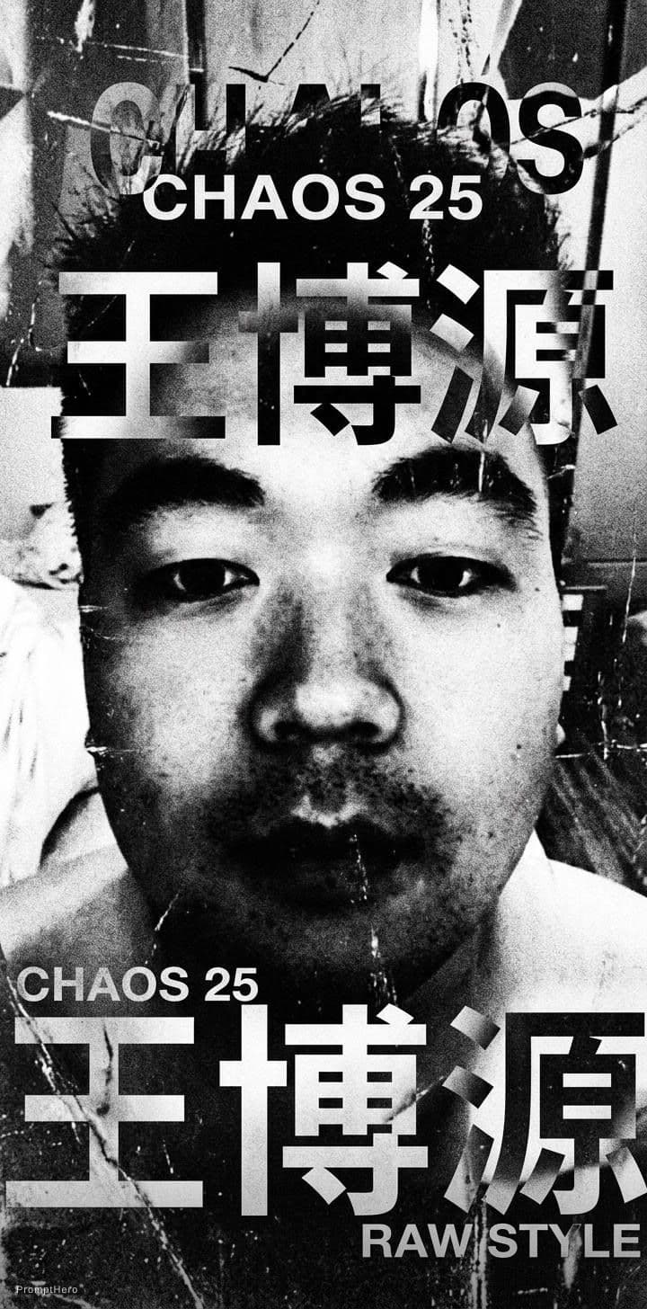 AI generated: man --chaos 25 --ar 1:2 --style raw --stylize 1000