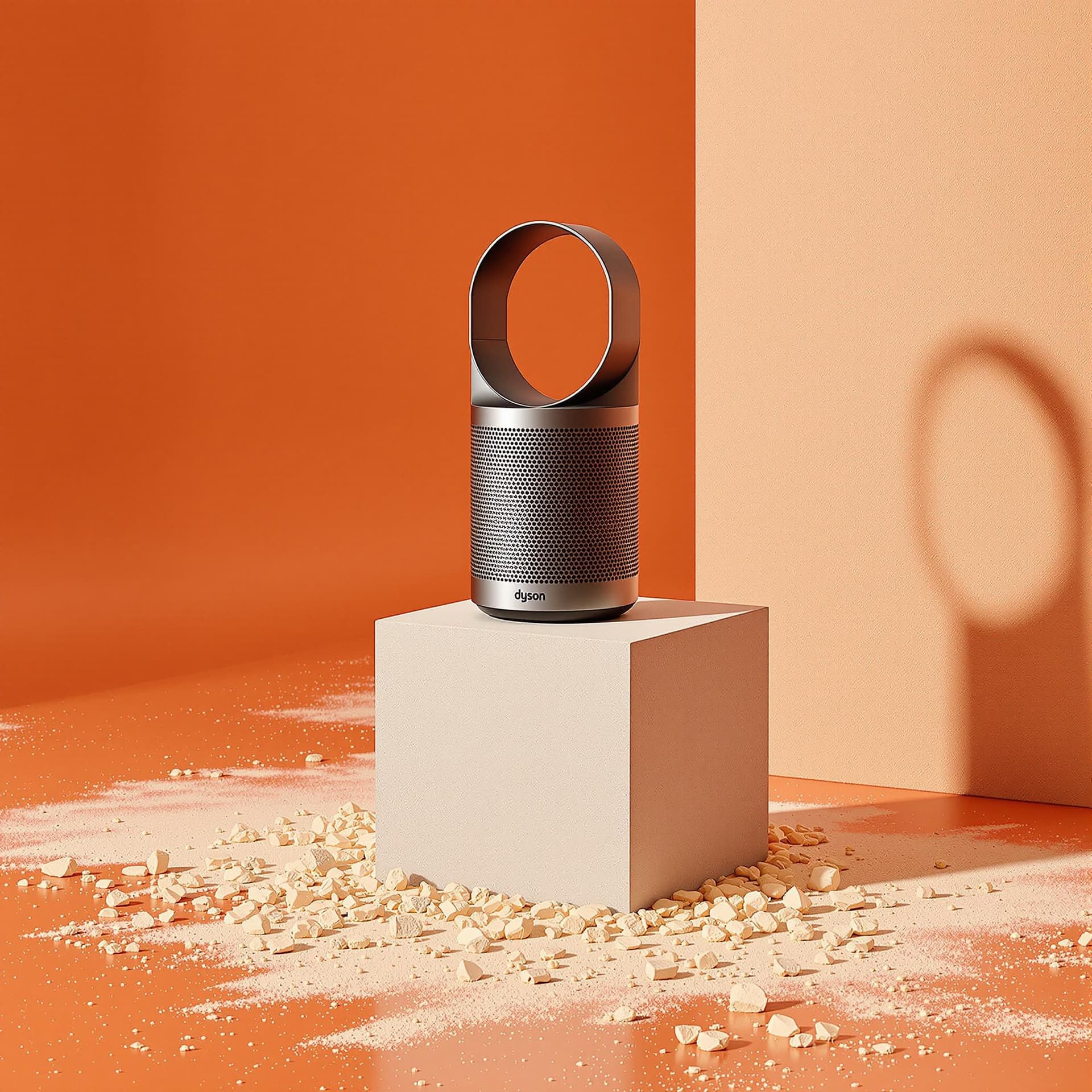 AI generated: productive photography, super resolutions, a new modern air purifier product presentation, design by...
