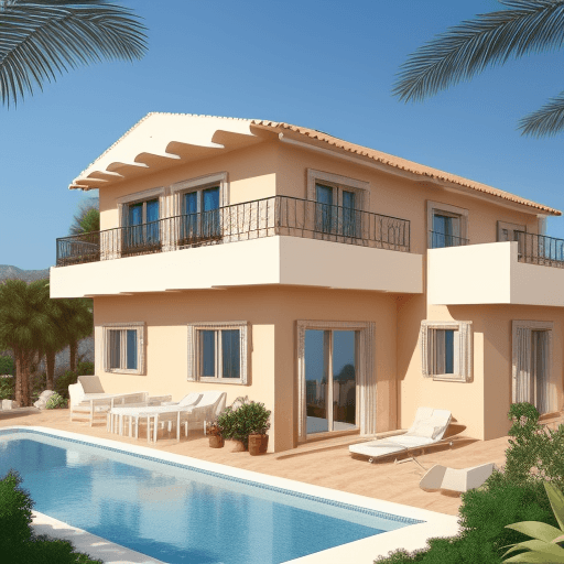 AI generated: my dream house in north cyprus in 2026 