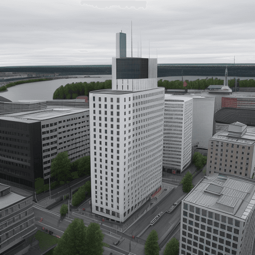 AI generated: mies tampere city