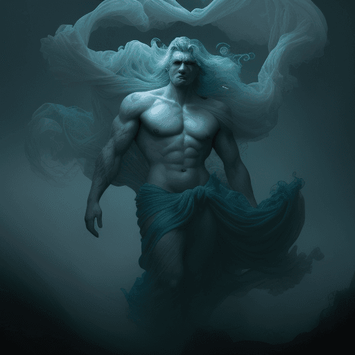 AI generated: In the style of Frank Frazetta and Boris Vallejo: A hyper-realistic, cinematic image of a beautiful ...