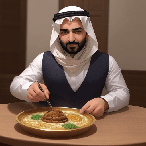 AI generated: صورة لمكان يبيع القهوة عليها لافتة بإسم قهوة ابو نزار ، مع المزيد من التفاصيل ، FHD
