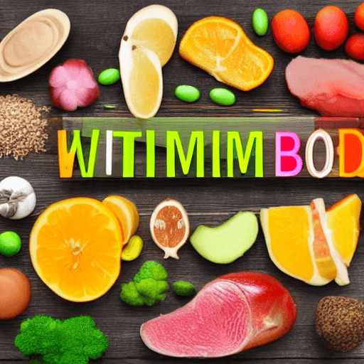 AI generated: Vitamins for body
