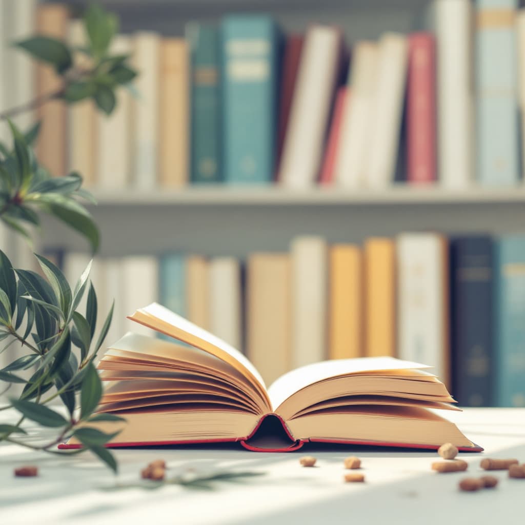 AI generated: Image of the benefits of reading books (image without background) --ar 16:9