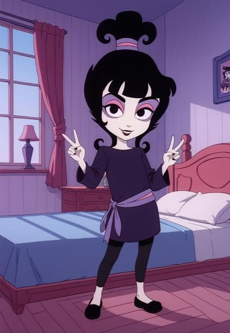 Lydia Deetz (Beetlejuice) 2 Outfits