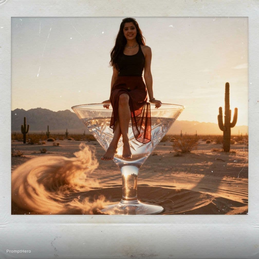 AI generated: (Fine art photography:1.5, cinematic, grainy Polaroid aesthetic:1.4, realistic skin texture:1.5, vol...