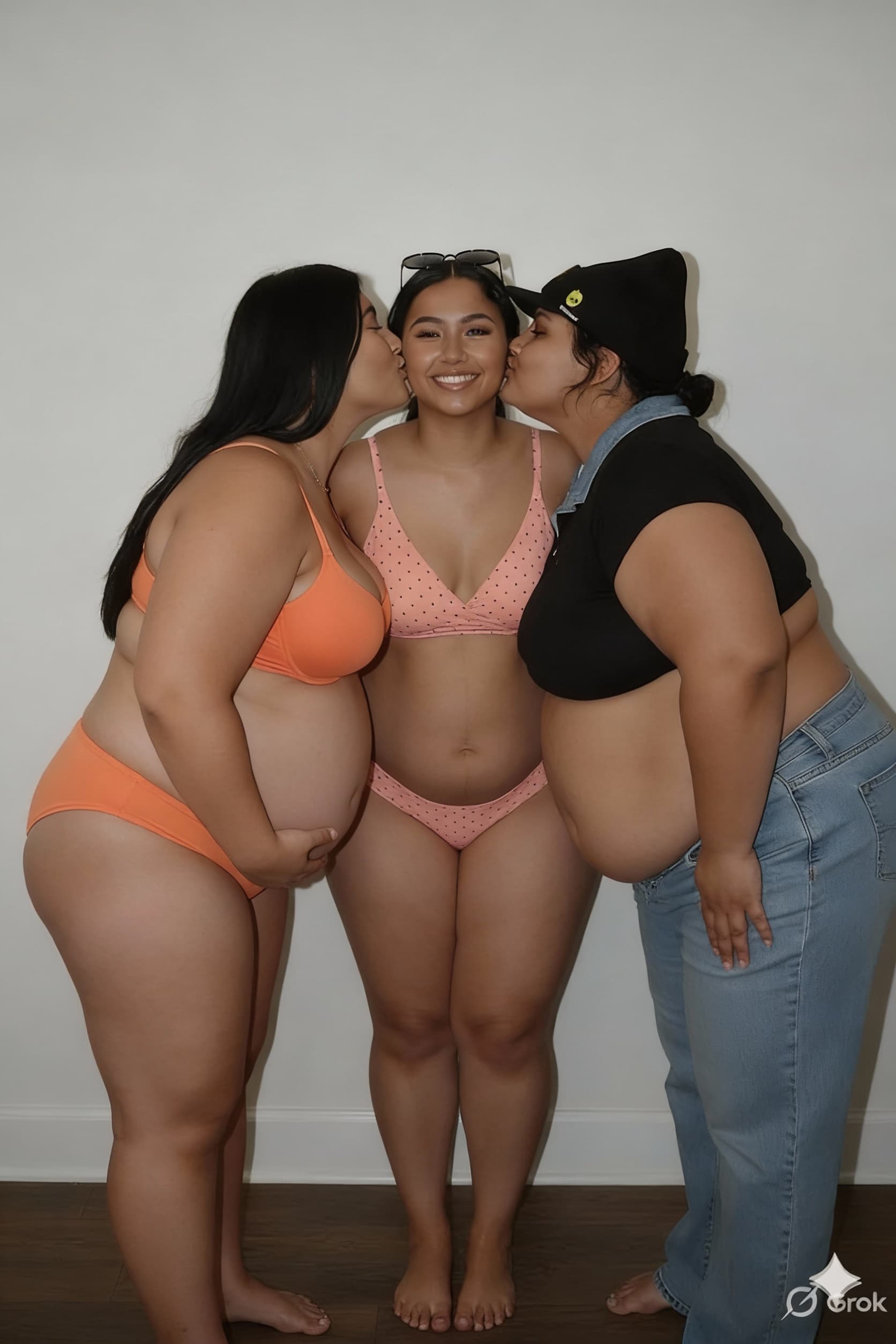 AI generated: Make them all very fat