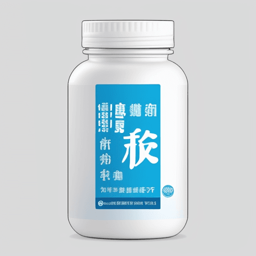 AI generated: sticker for anti aging supplements called PURITY colors blue water and white tones bottle 