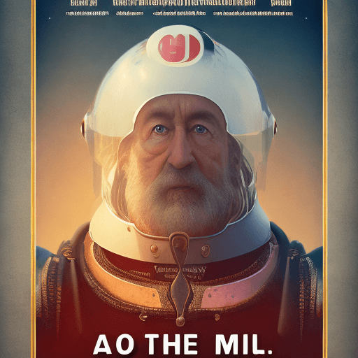 AI generated: poster of a cinema fil with the title writed on it that say "Giovanni e la macchina dei sogni" 
. oc...