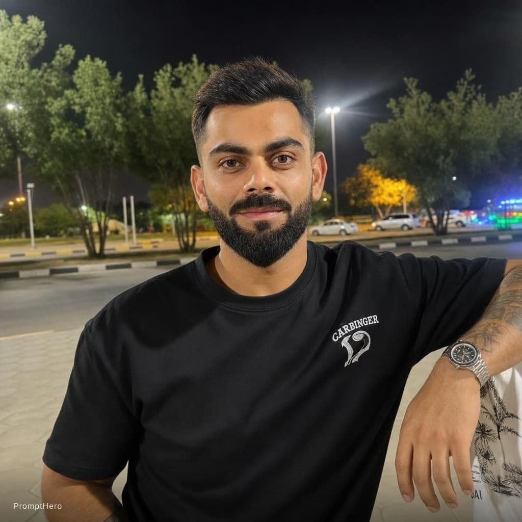 AI generated: Virat kholi