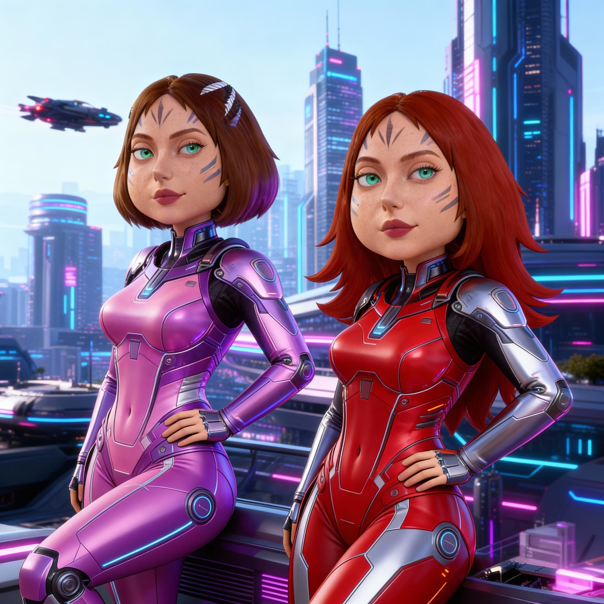 AI generated: Reference images one and two is my Meg Griffin, Megara Griffin-Rysylla. Create additional images usi...