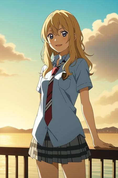 Kaori Miyazono (宮園かをり) - Your Lie in April (四月は君の嘘) (Anime Style)