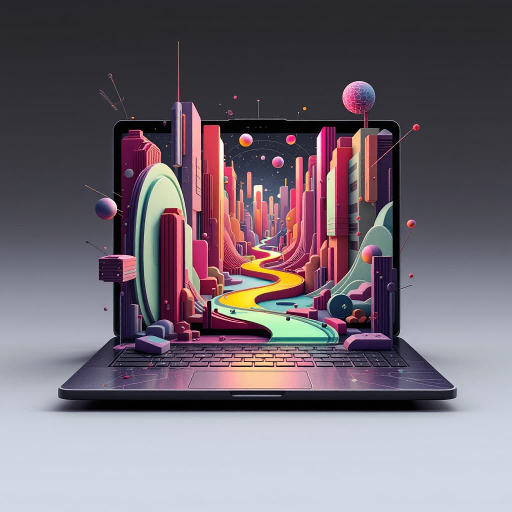 AI generated: abstract surrealism --ar 1:2 --laptop yruxpc2 --stylize 750 --v 6.1