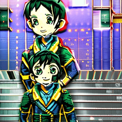 AI generated: michiru_kagemori, michiru, furry, anthro, (facial_mark:0. 5), solo, smile, looking_at_viewer, short_...