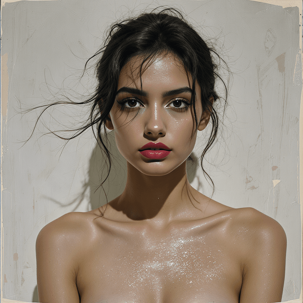 AI generated: Naked