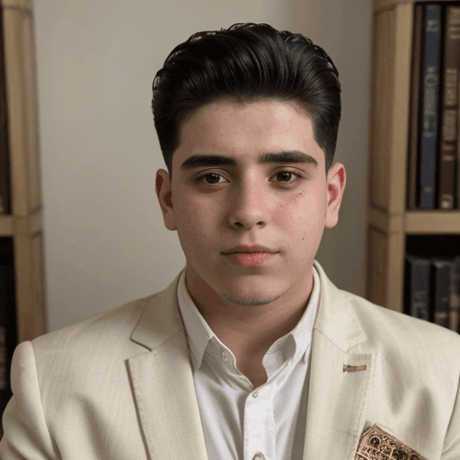AI generated: josué DE LA BILBIA REALISTA 19 DE EDAD CON VESTIMENTA DE LA EPOCA BIBLICA