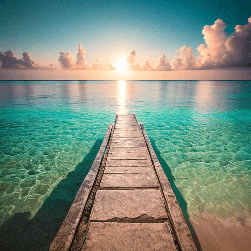 AI generated: beautiful maldives travel destination, soft dreamy hues, national geographic, epic realistic, photo,...