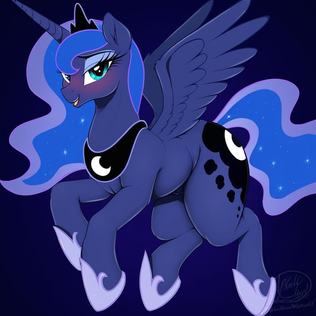 [Request] Princess Luna (MLP) Pony/iLLus