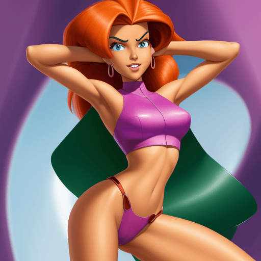 AI generated: Totally Spies Madison