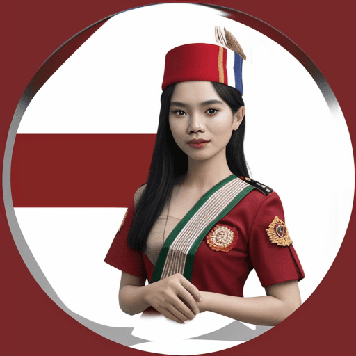 AI generated: indonesia independence day 17 august 2023