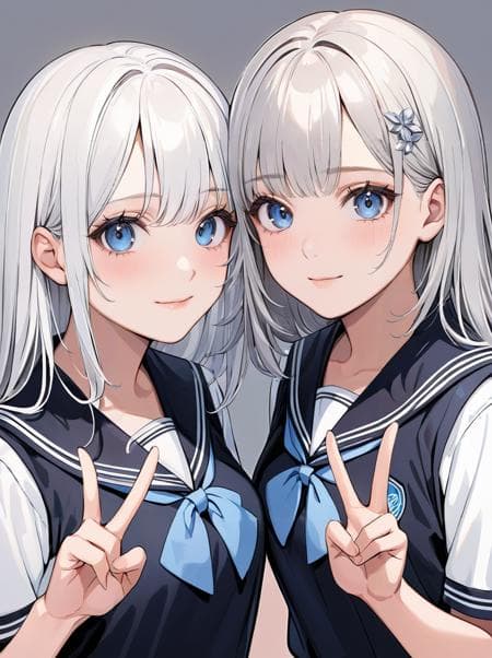ダブルピース/double v
