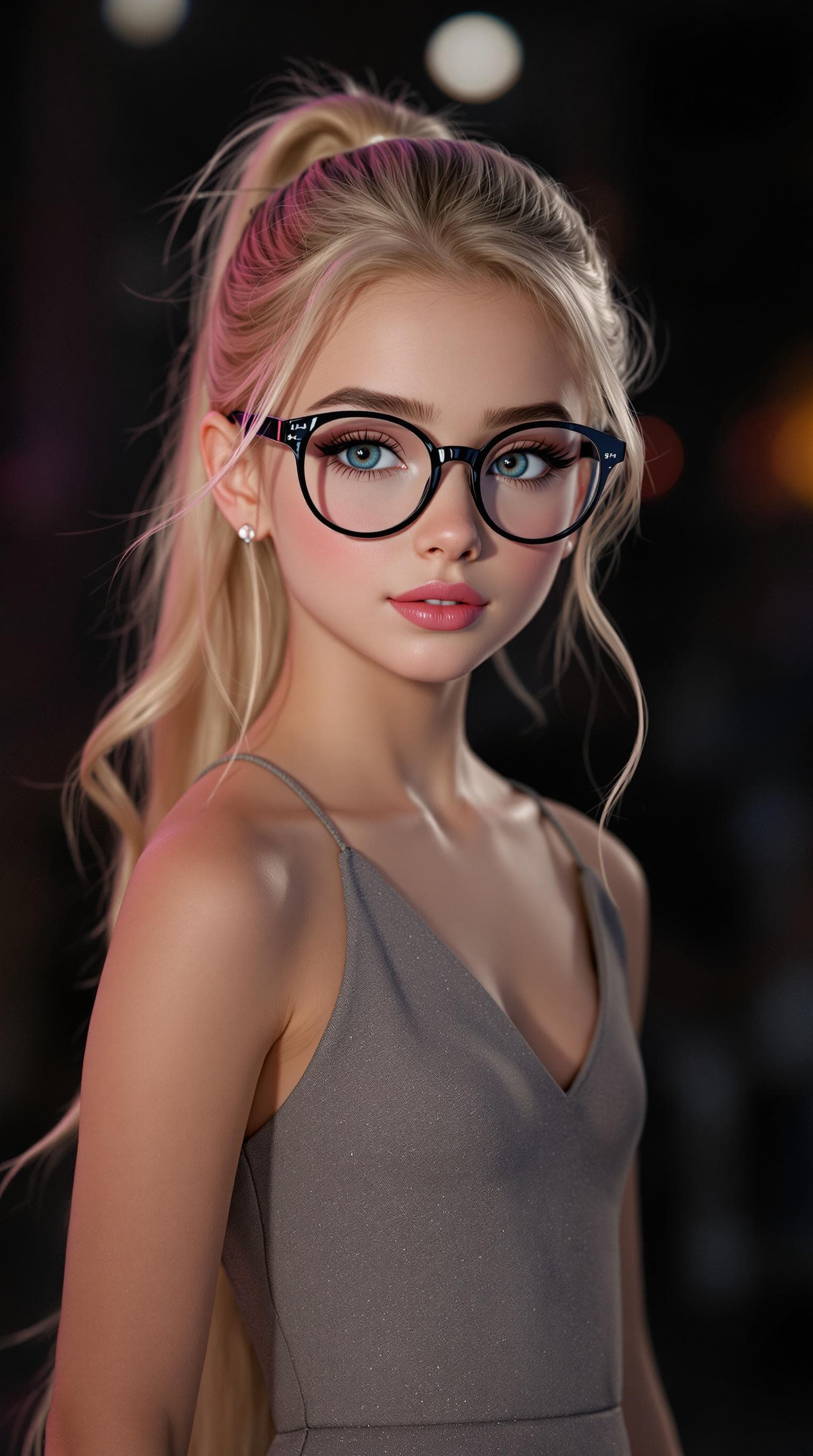 AI generated: djrny-v4 style, score_13, score_28_up, score_37_up, A professional photograph of the most beautiful ...