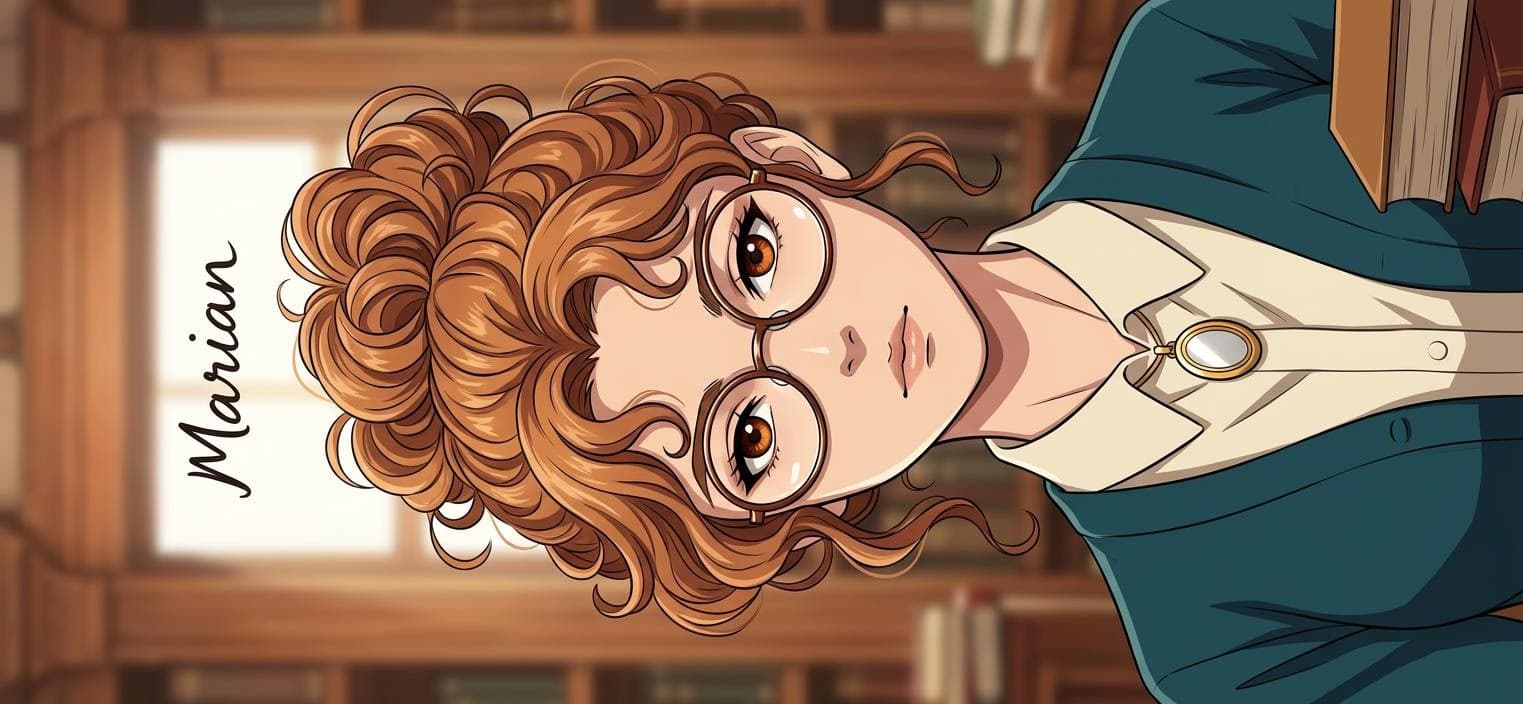 AI generated: anime version of this drawing
