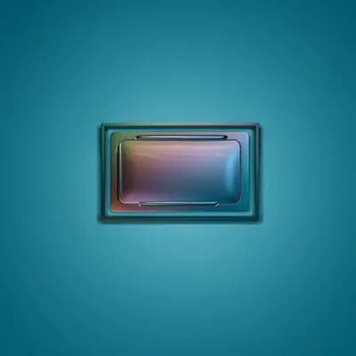AI generated video: Animate the logo using bezels and gradients, to get that metallic iridiscent look, that fades in and...