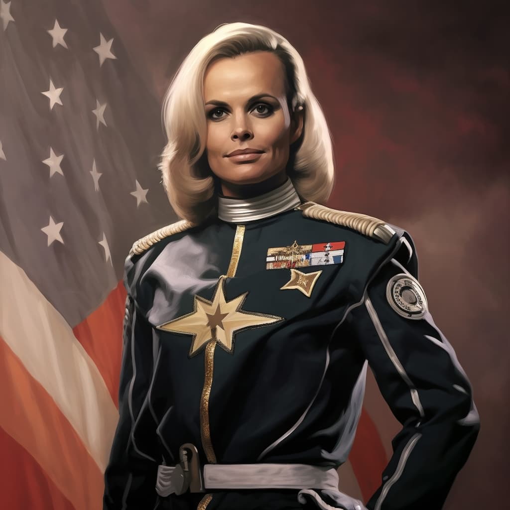 AI generated: Space Corps Commander 
