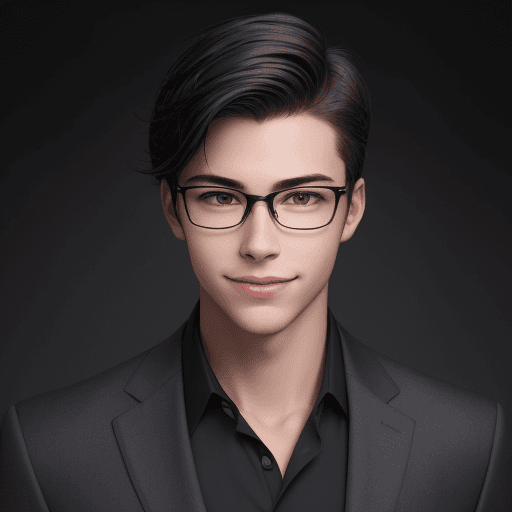 AI generated: Craft a photorealistic portrait of a young adult male exuding charisma and confidence. He should hav...