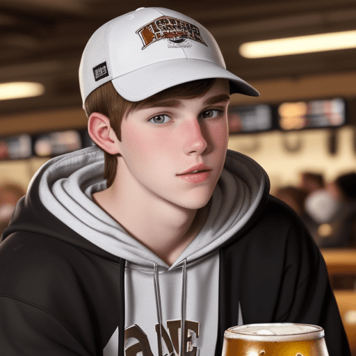 AI generated: White, 21 year old guy, wears a hat, about 6 feet tall, currently in University studying accounting....