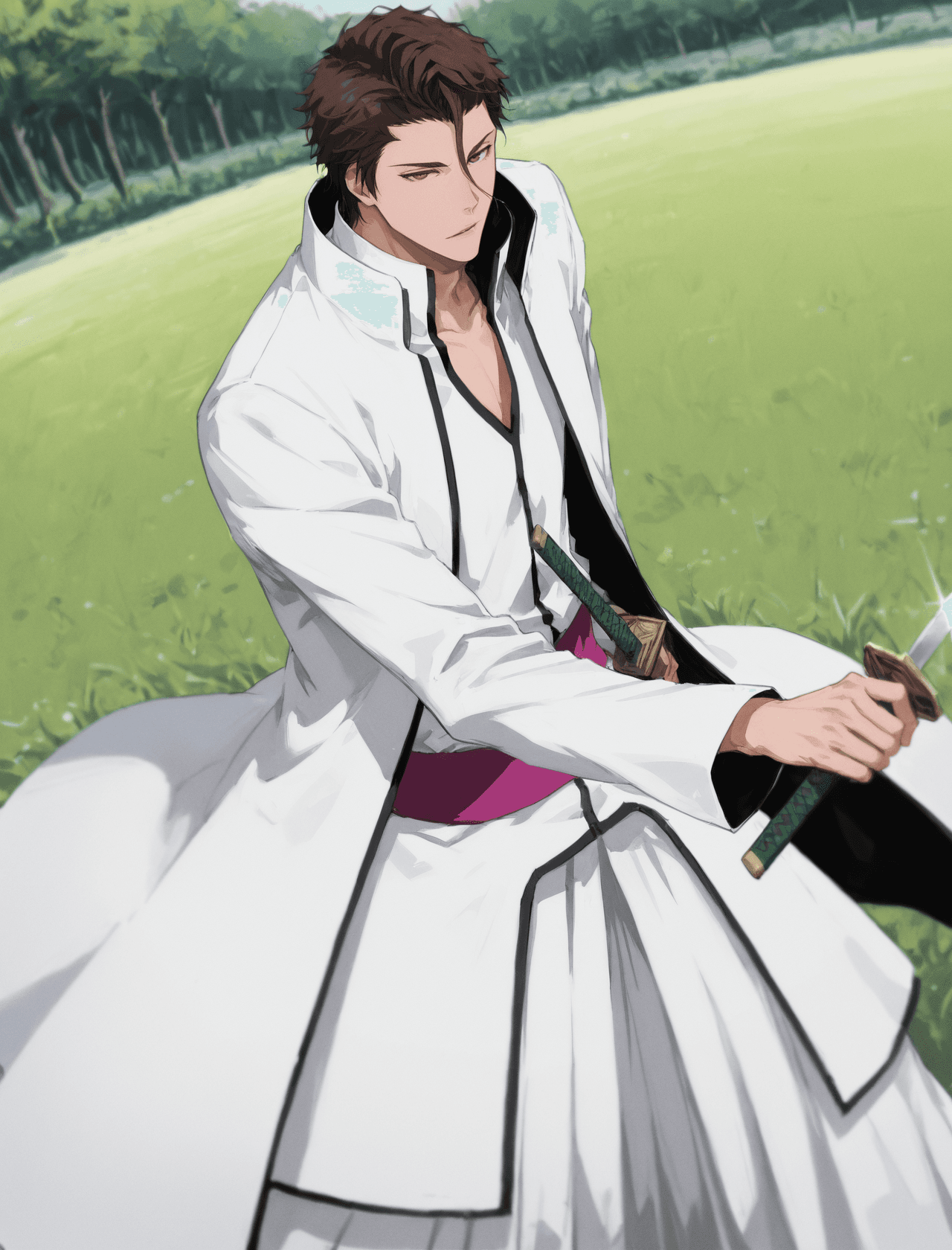 Aizen Sosuke(Bleach) (4 Outfits) | 1.5 SD/PONY/Illustrious