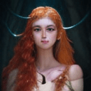 AI generated: (masterpiece, award winning, best quality:1.2) , Chiaroscuro, full-body view, painting of a beautifu...