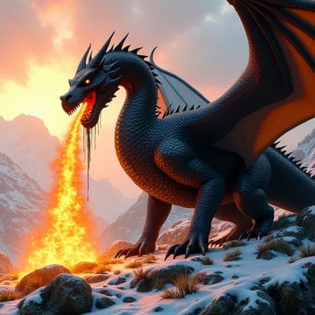 My flux Dragon