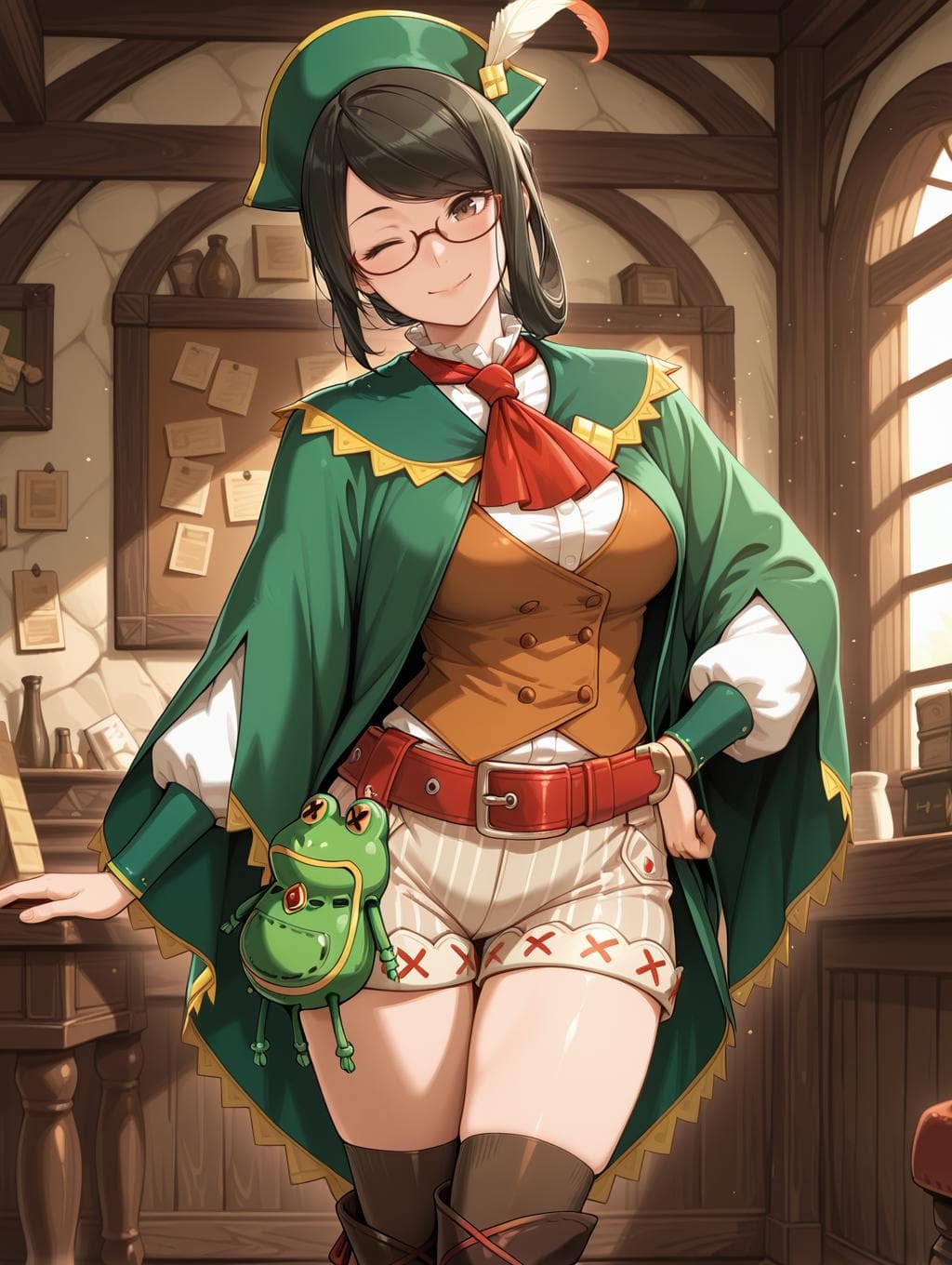 Monster Hunter (MH4) - Sophia - the Guildmarm (旅団の看板娘) illuXL