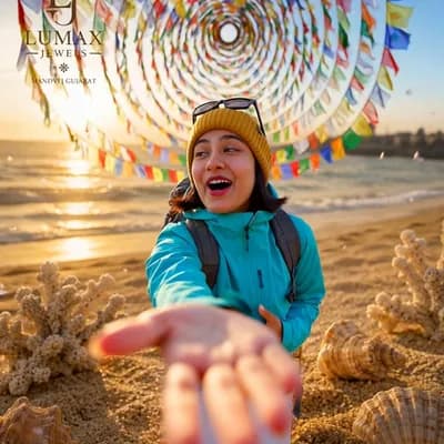 AI generated video: Asset type: portrait image for social post
Primary request: create a photorealistic travel selfie po...