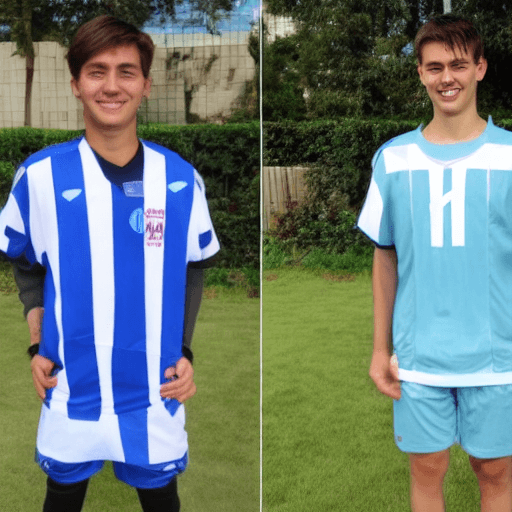 AI generated: creates a soccer uniform for electrical engineers