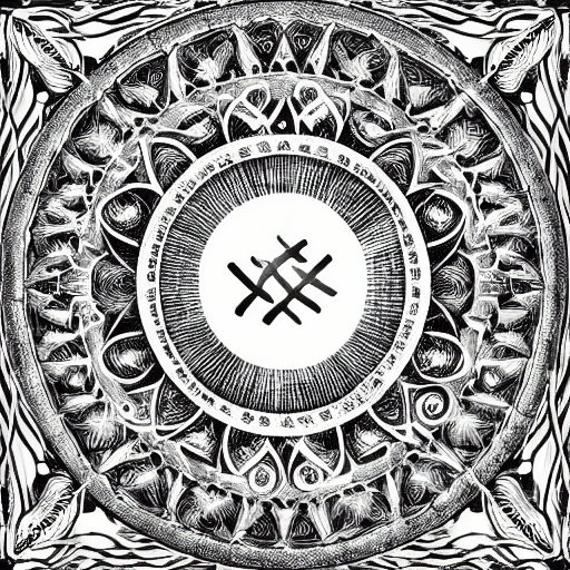 AI generated: “Describe a mystical and intricate magic circle that embodies the essence of Shadowy Mist magic. The...