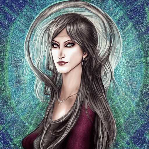 AI generated: Character Name: Janice

Description:
Janice is a mystical and enigmatic psychic detective. Her appea...