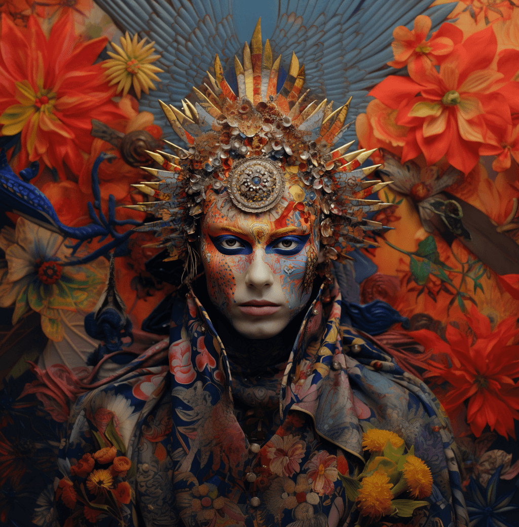 AI generated: drew luther in oblivion, 20142014 b art project photography bsc photography d, in the style of sandr...
