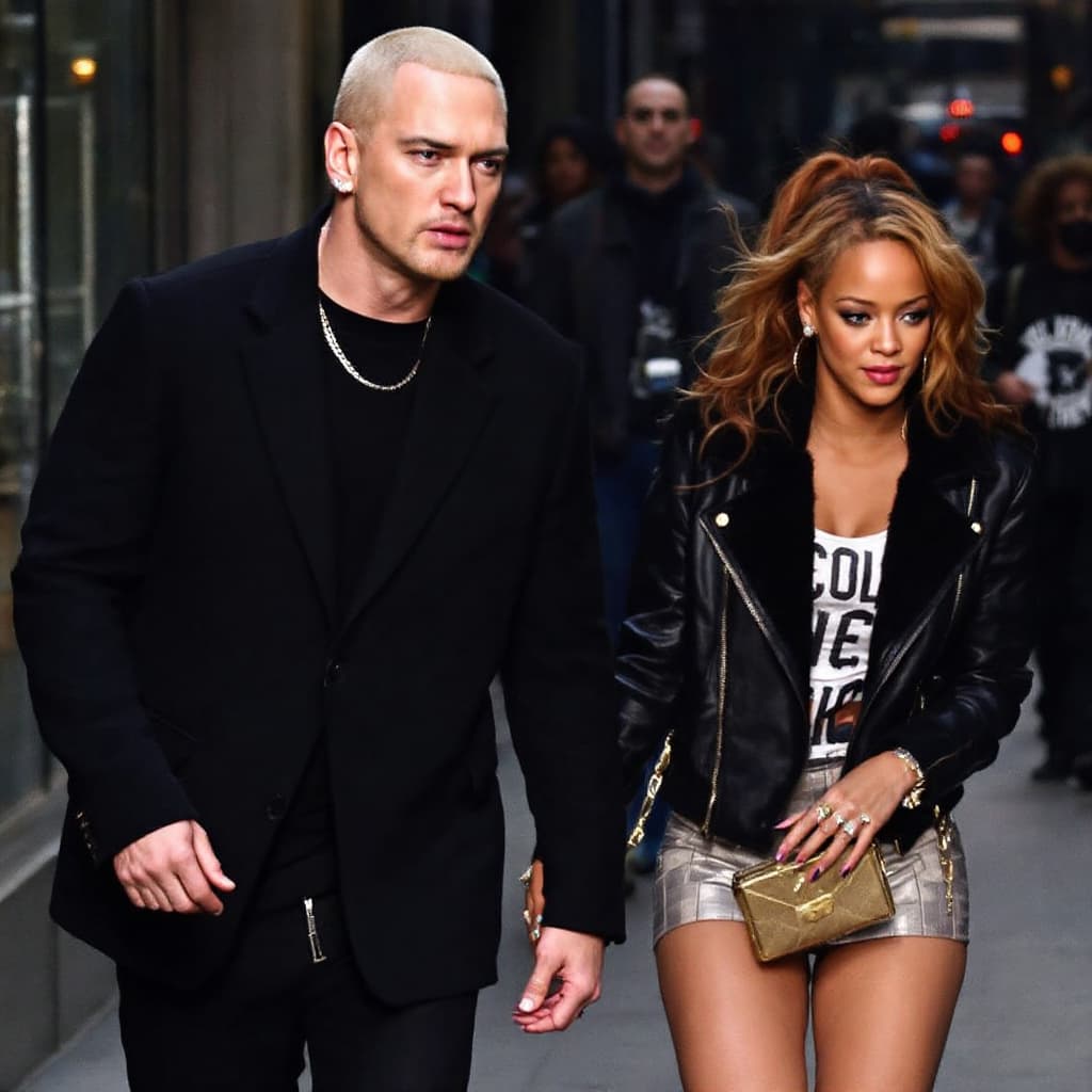 AI generated: Eminem AND Rihanna

