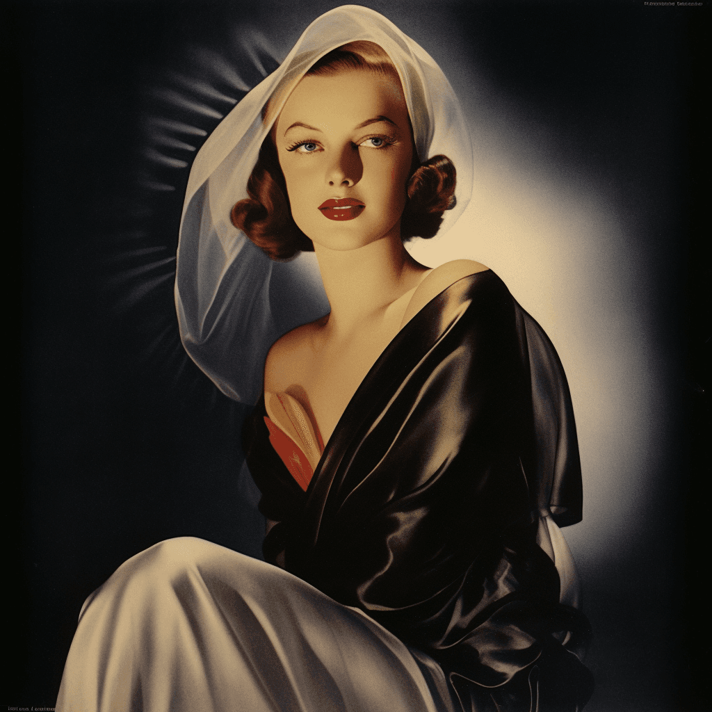 AI generated: high fashion, perfect face, vogue 1935 --no ugly, deformed, noisy, blurry, distorted, out of focus, ...