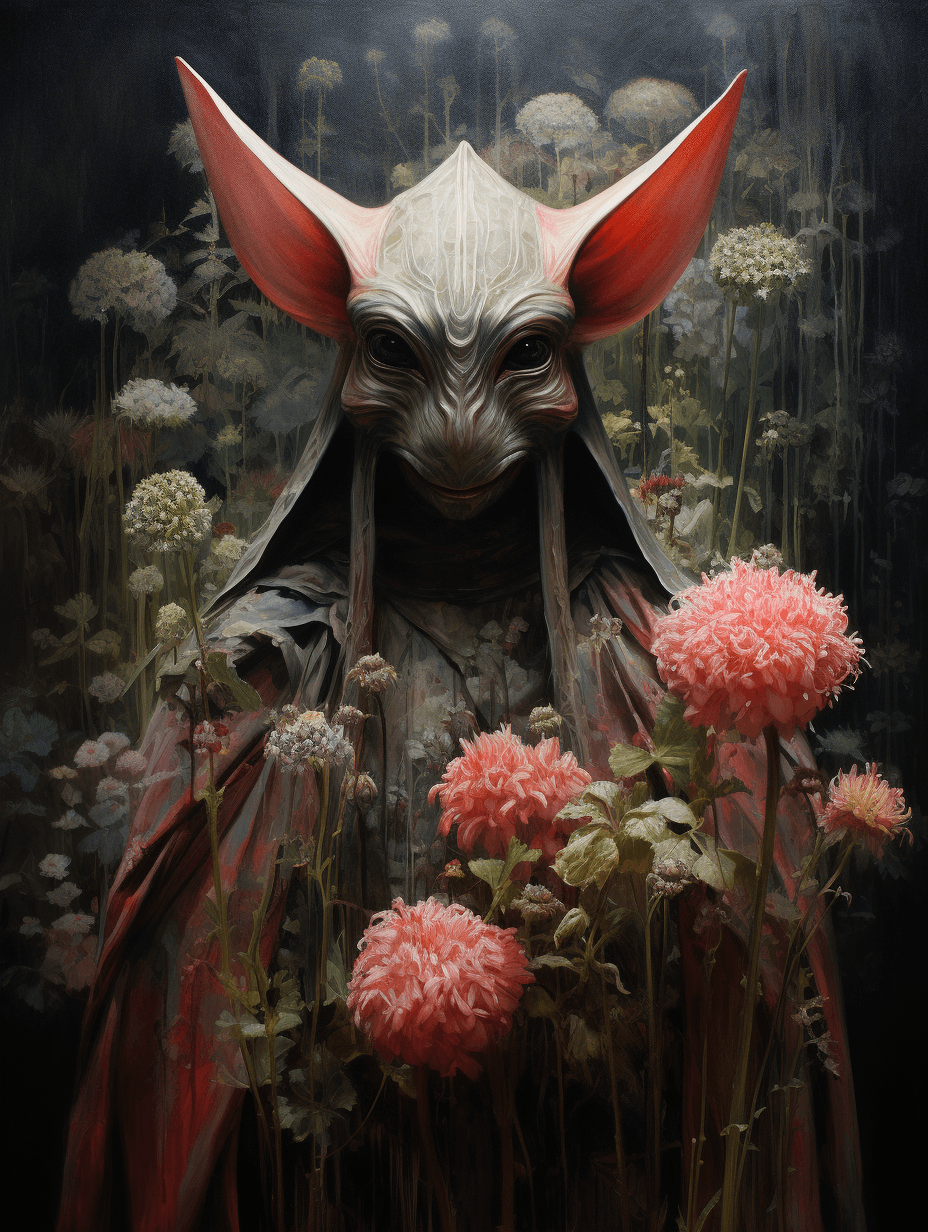 AI generated: Beautiful:: darth vader by Brian Froud