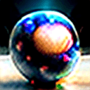 AI generated: Masterpiece, Stunning, Best quality, mascots, futuristic cityscape, delicious jelly balls, floofy ba...