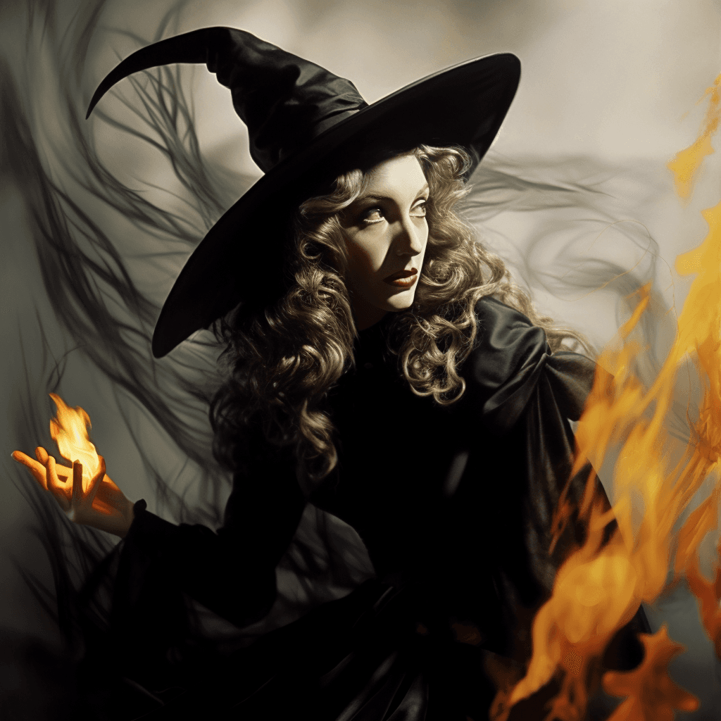 AI generated: halloween, witch, spooky 