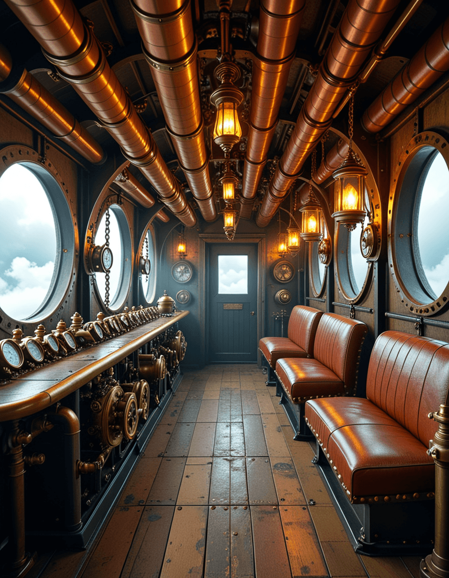 steampunk airship - Image 5