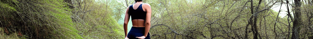 AI generated: hkgirl, beautiful girl hiking, yoga pants, t-shirt