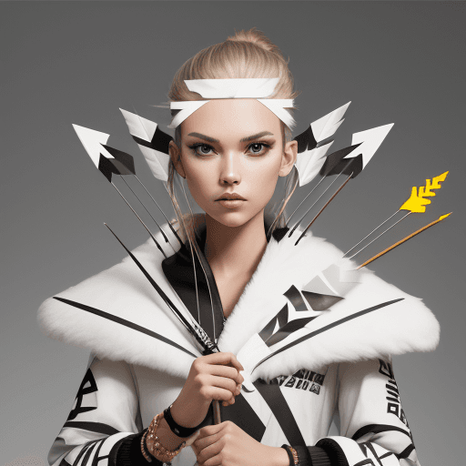 AI generated: apex arrows written in a fashionable way