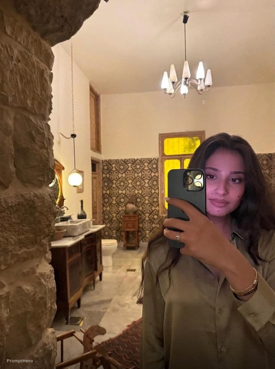 AI generated: keep the person’s face 100% identical to the original photo. preserve every facial feature exactly: ...