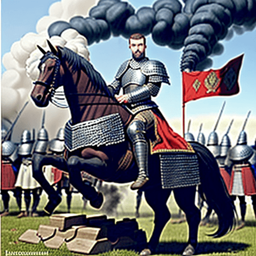 AI generated: Certainly! Here's the prompt in English:

**High-Resolution Photograph** of Stefan Lazarević, the Se...